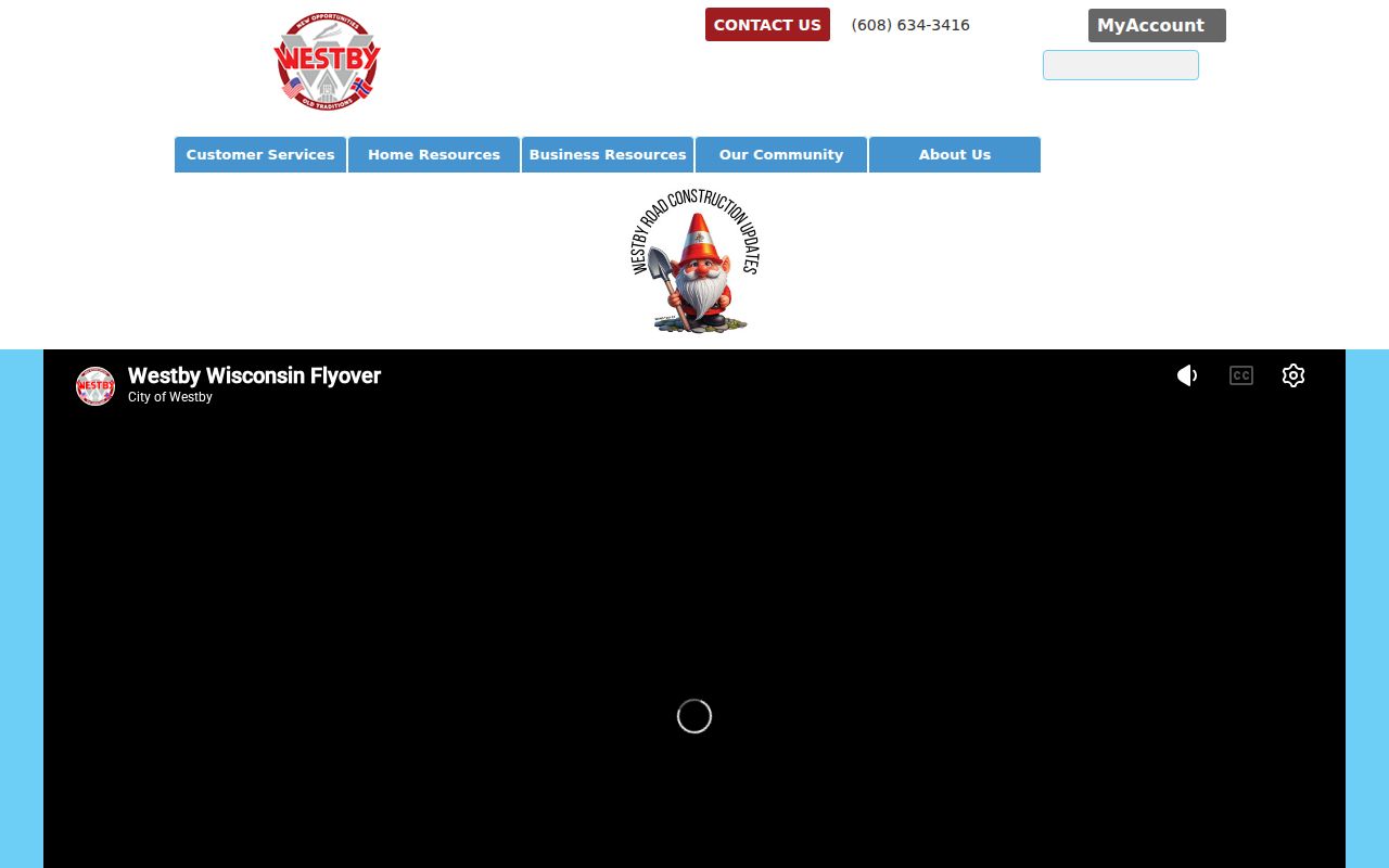 Westby criminal history access in Vernon County through the official city website
